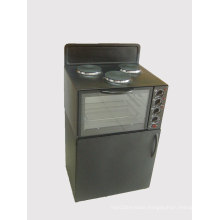 Electric Standing Stove Toaster Oven with Double Desk Case